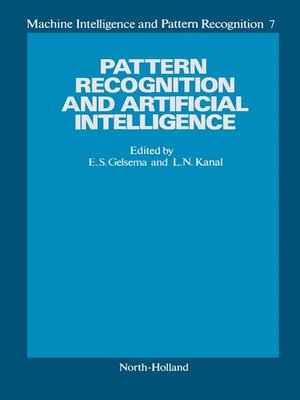 cover image of Pattern Recognition and Artificial Intelligence, Towards an Integration
